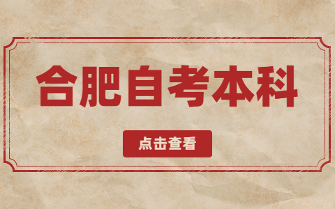 合肥自考本科有學位證嗎?