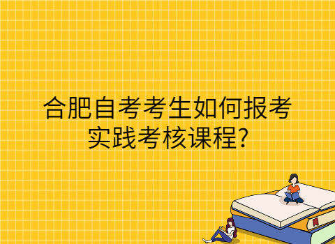 合肥自學考試實踐課的報考