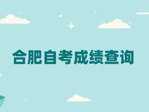 合肥自考成績查詢